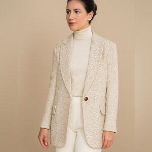 Boden Cream Blazer